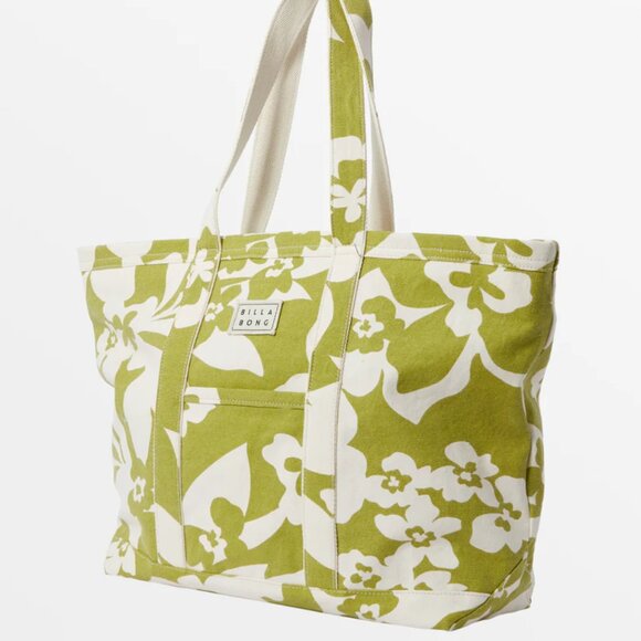 NWT Billabong All Day Beach Tote Beach Bag - Picture 2 of 6